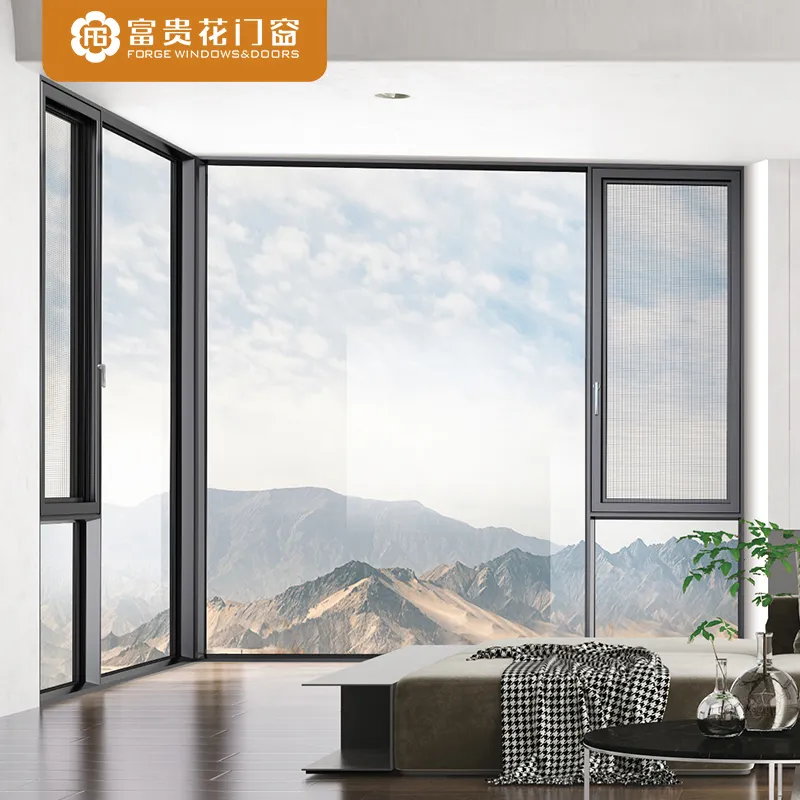 Z116XS integrated external window screen