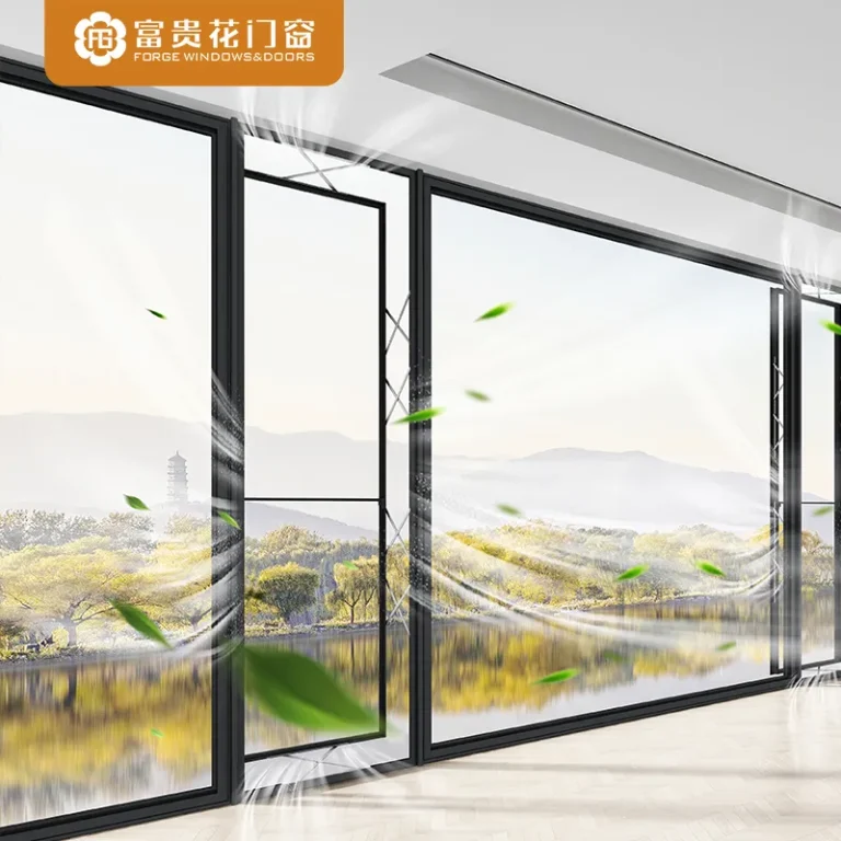 Z105X Flat-Push Aluminum Window