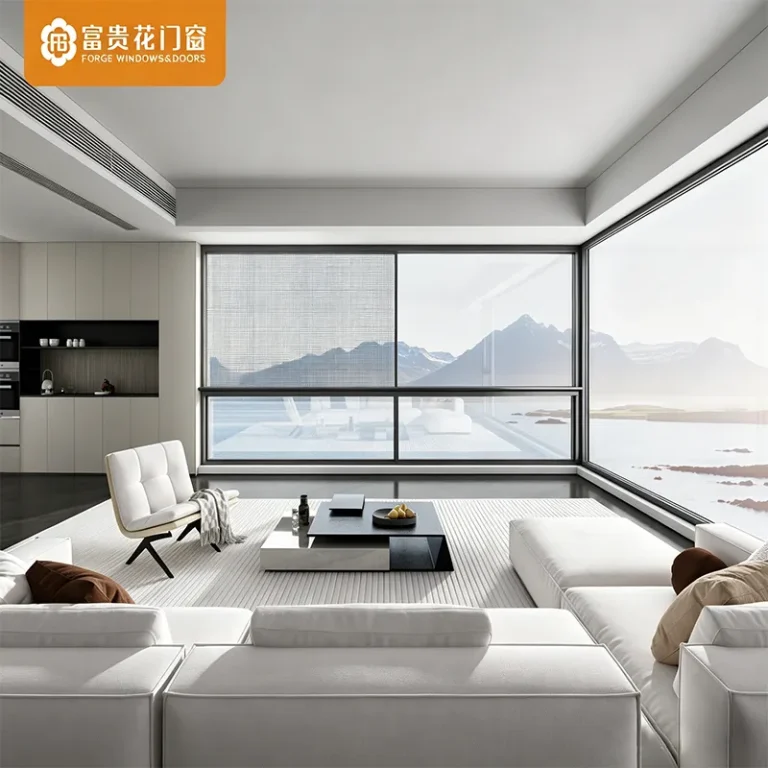 128 Series Six-Track Thermal Break Sliding Window