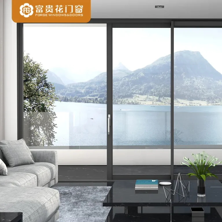 Two-Track Lift-and-Slide Door
