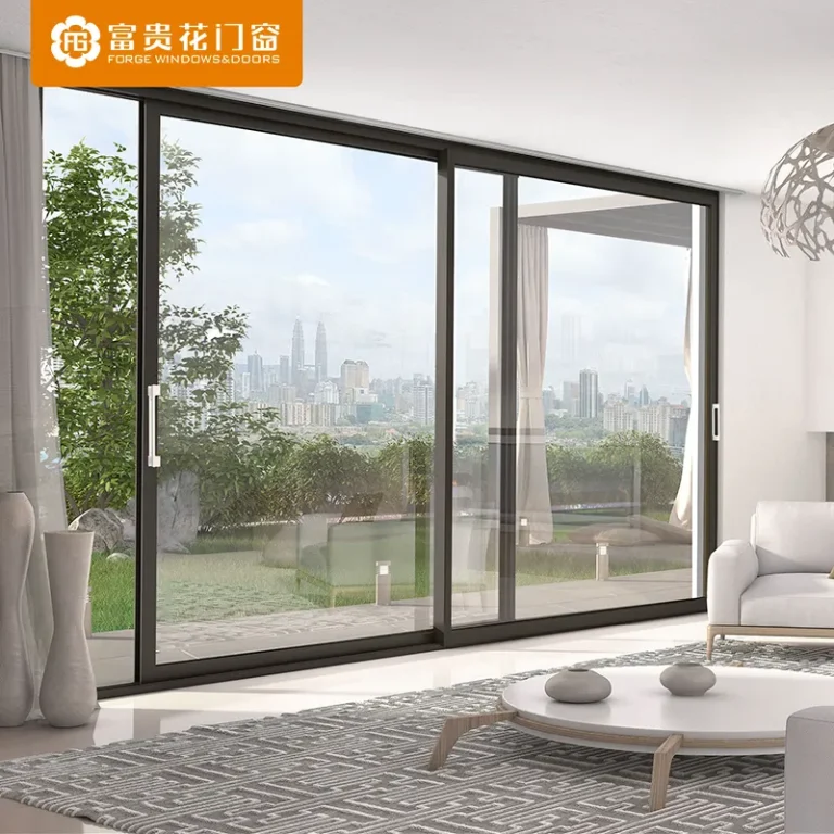 Two-Track Narrow-Frame Sliding Door