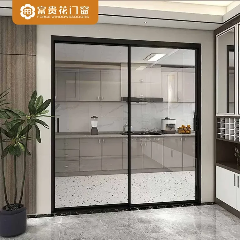 Two-Track Ultra-Narrow Suspended Sliding Door