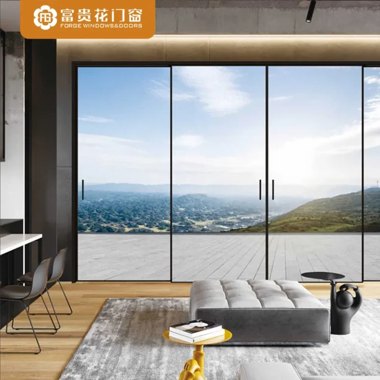 Four-Track Four-Panel Suspended Sliding Door