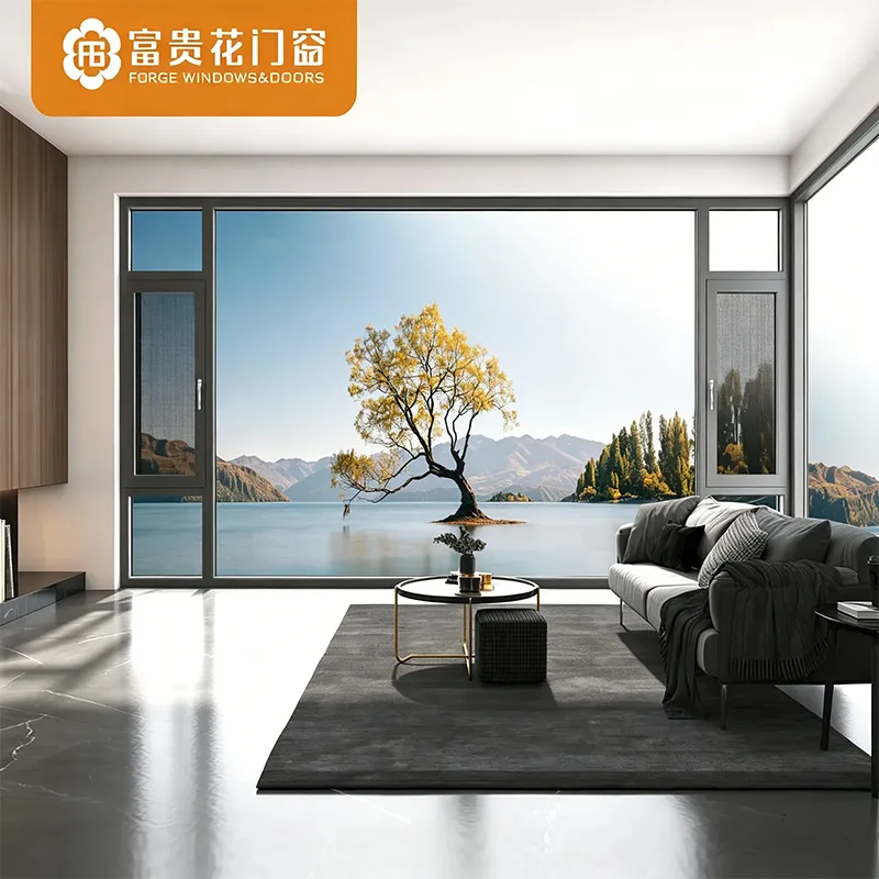 F111X window screen integrated external opening