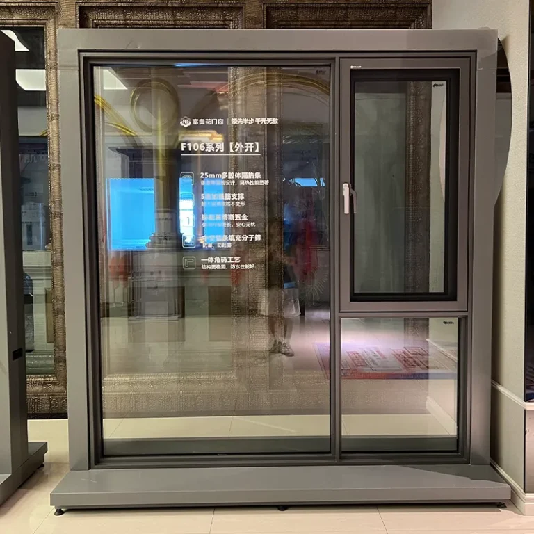 F106 Integrated Screen Outward Casement Window