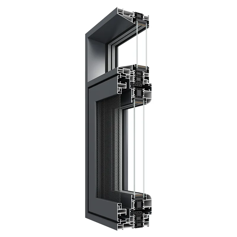 Z116XS Integrated Screen Outward Casement Window