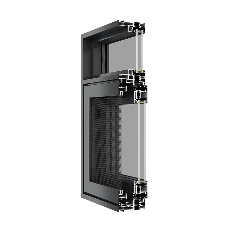 F106 Integrated Screen Outward Casement Window