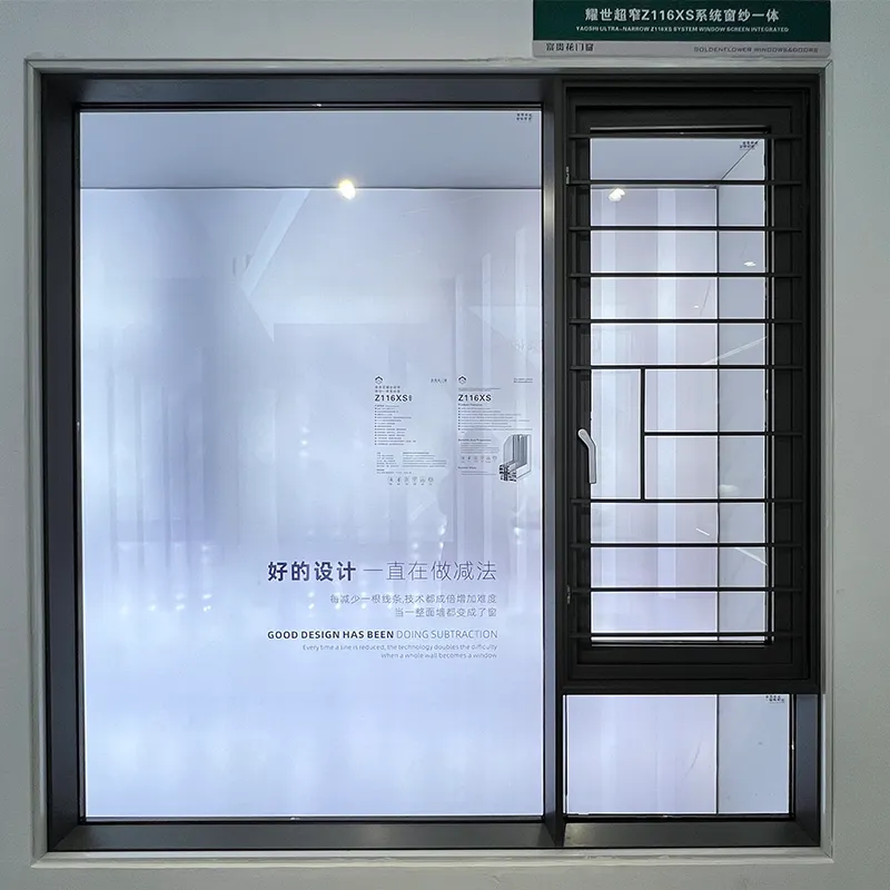 Z116XS Integrated Screen Outward Casement Window
