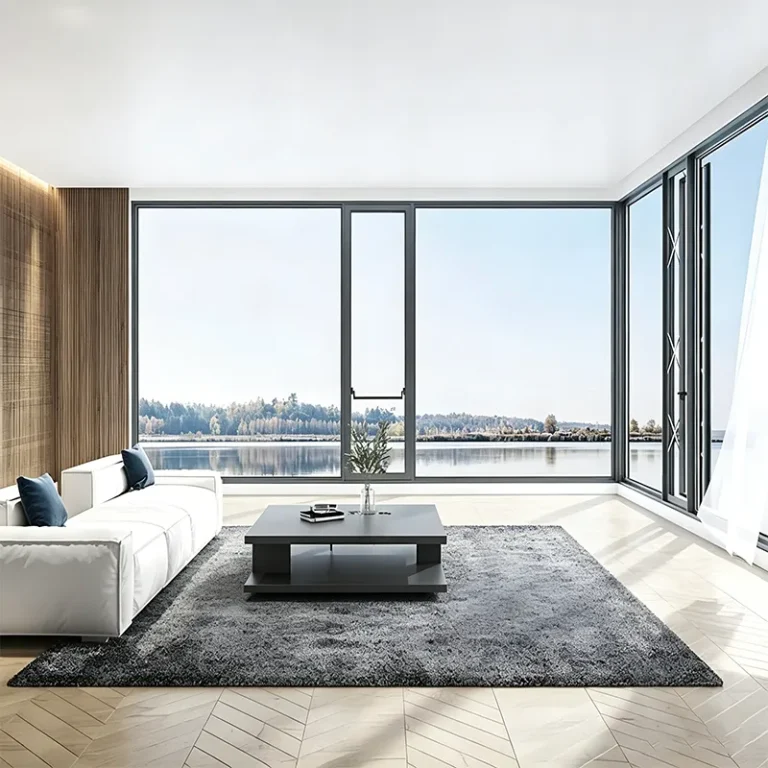 The balcony gets particularly hot and stuffy when the afternoon sun beats down; which types of doors and windows offer good heat insulation and help save electricity?
