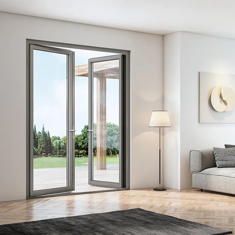 50 SERIES Plain Aluminum Hinged Door