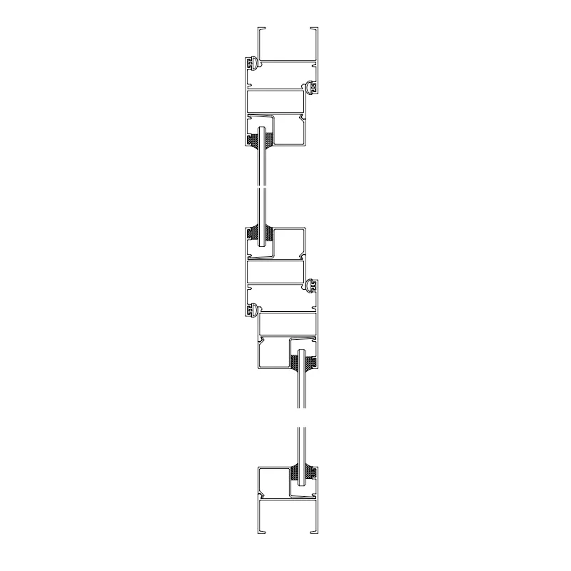 38 SERIES of 1.2mm Aluminum Alloy Casement Windows