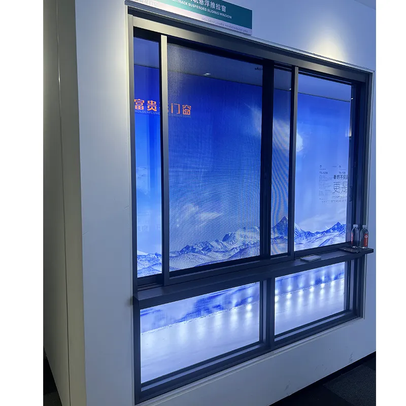 T128 Six-track Suspended Sliding Window