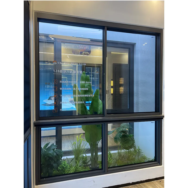 T128 Six-track Suspended Sliding Window