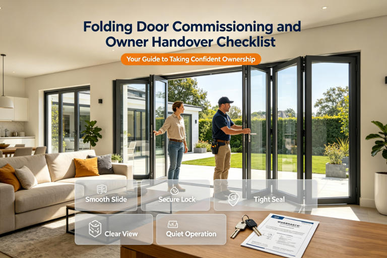 Folding Door Commissioning and Owner Handover Checklist