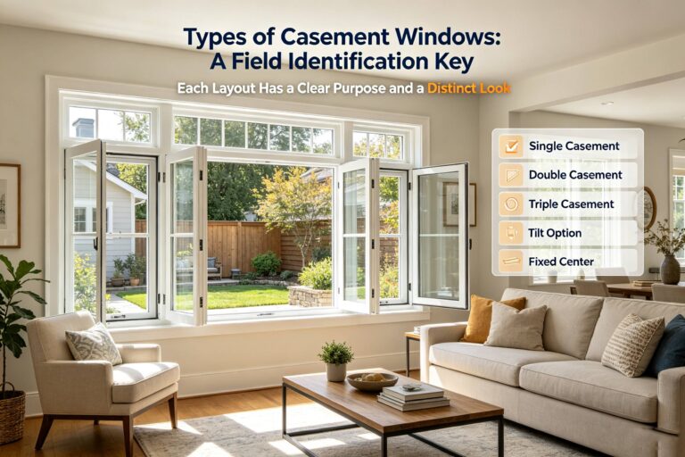 Types of Casement Windows: A Field Identification Key