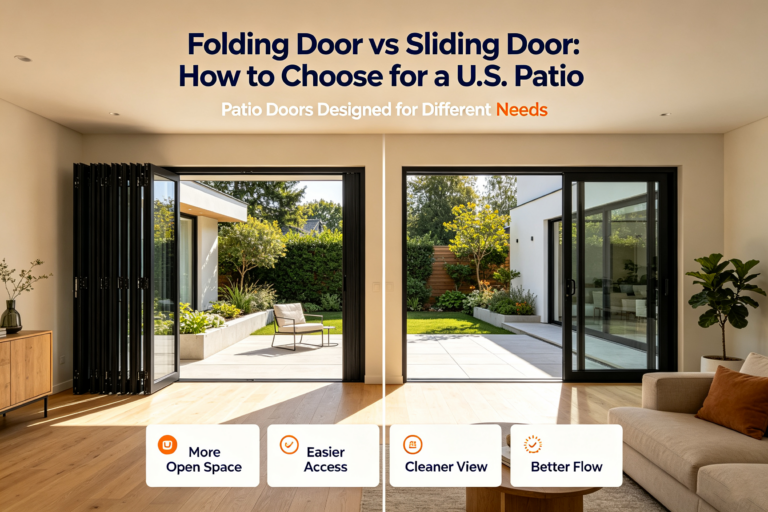 Folding Door vs Sliding Door: How to Choose for a U.S. Patio
