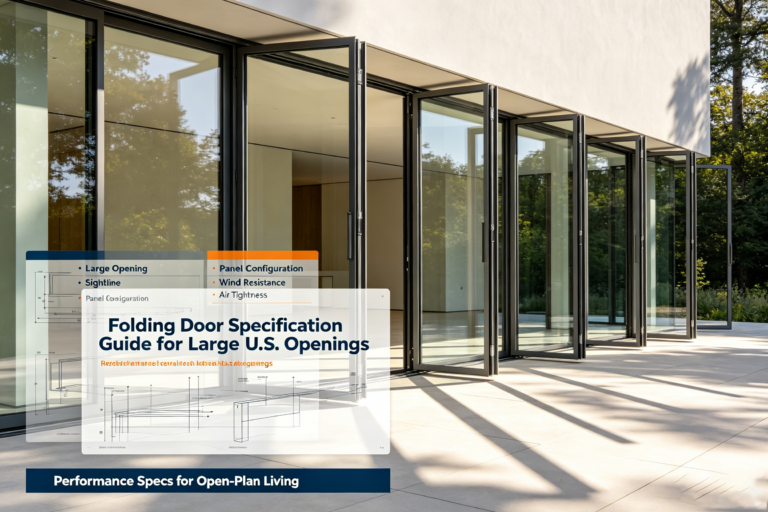 Folding Door Specification Guide for Large U.S. Openings
