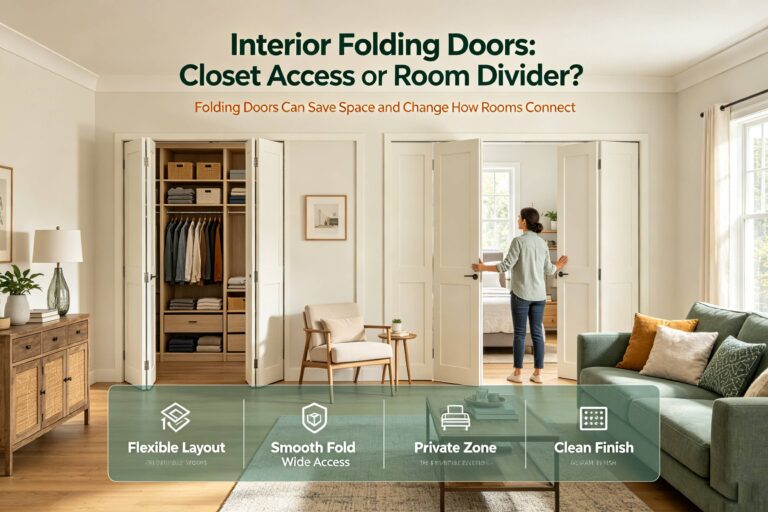 Interior Folding Doors: Closet Access or Room Divider?