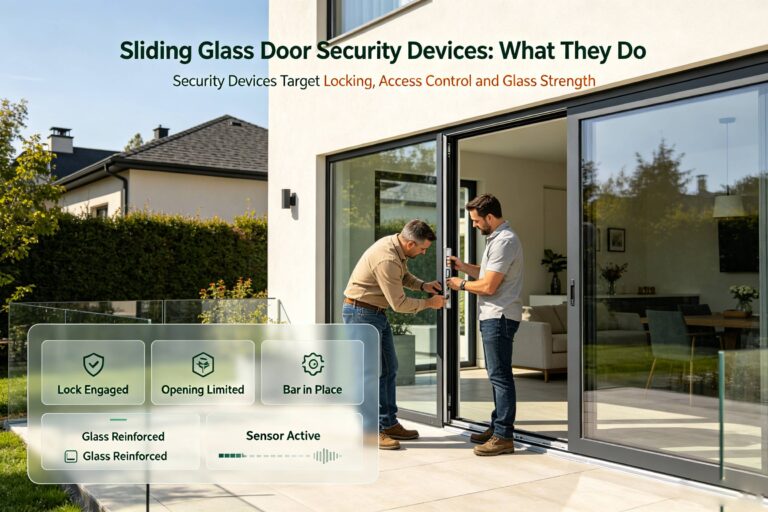Sliding Glass Door Security Devices: What They Do