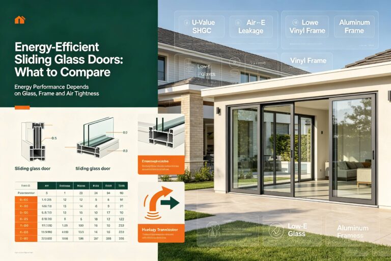 Energy-Efficient Sliding Glass Doors: What to Compare